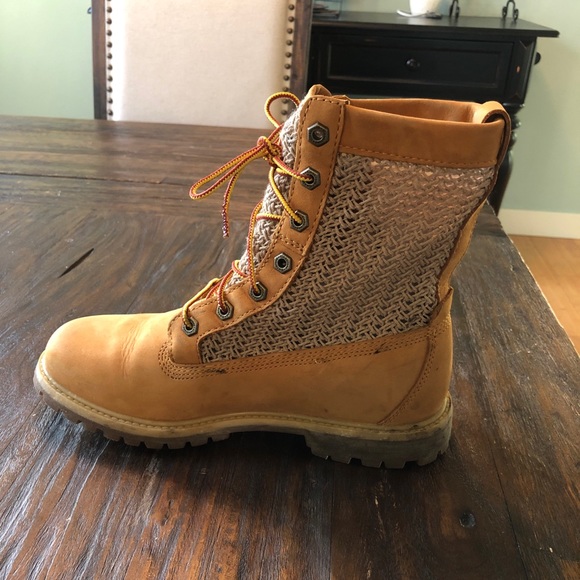 Timberland boots woven / knit / crochet - Picture 5 of 8